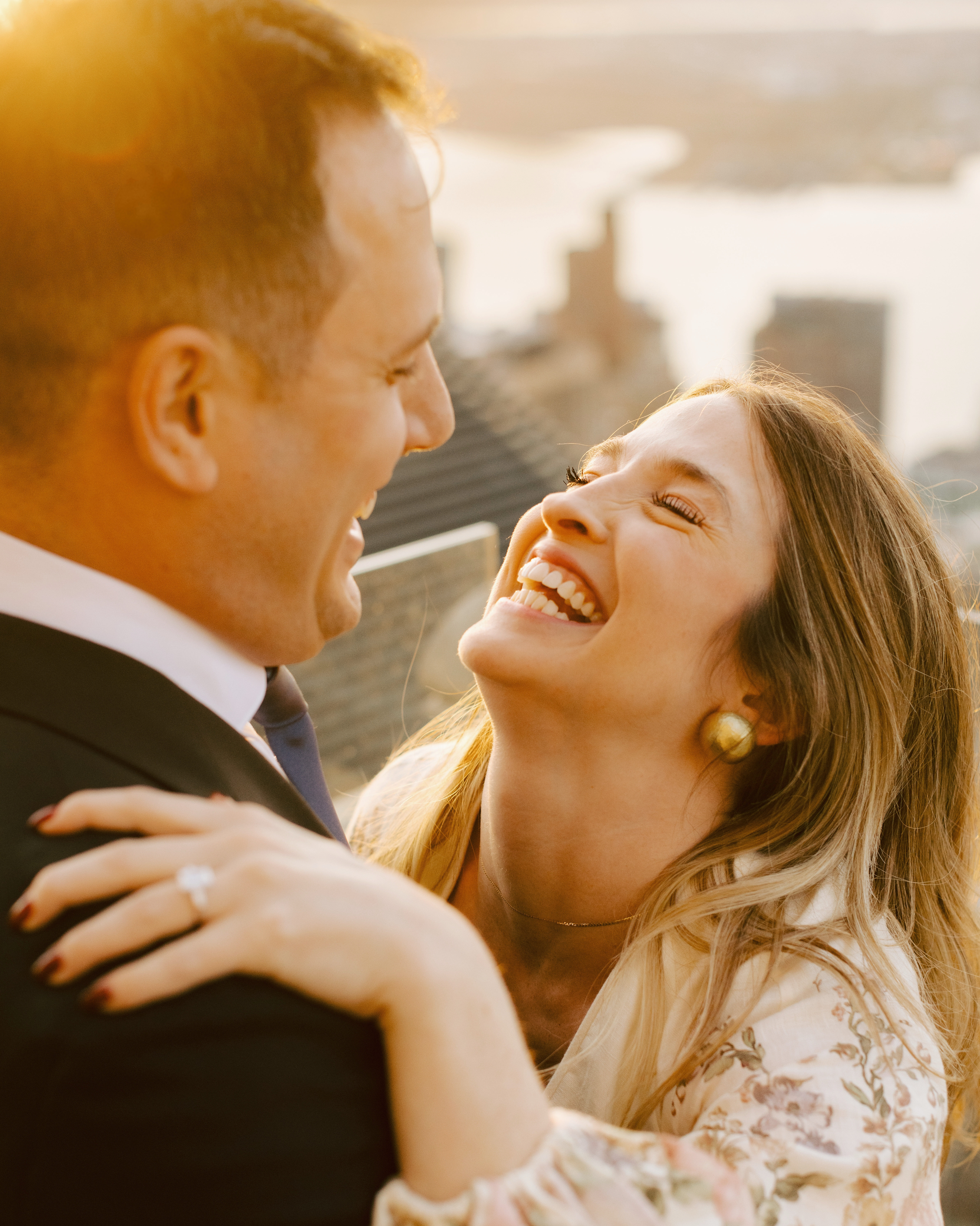 Saga NYC engagement photos