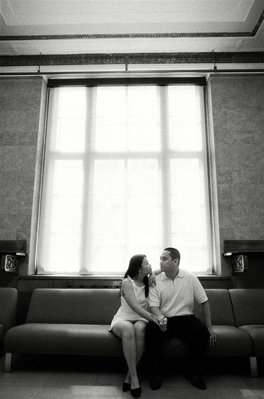 Bride and groom elopement photos