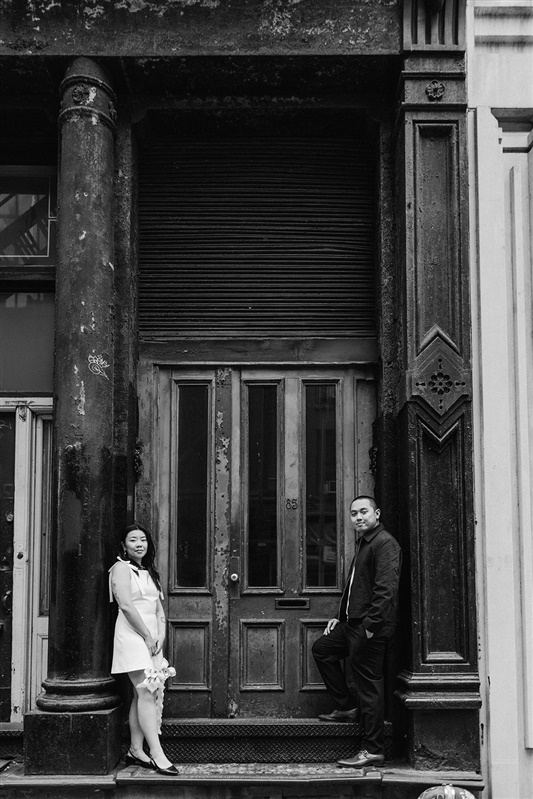 NYC city hall wedding photos