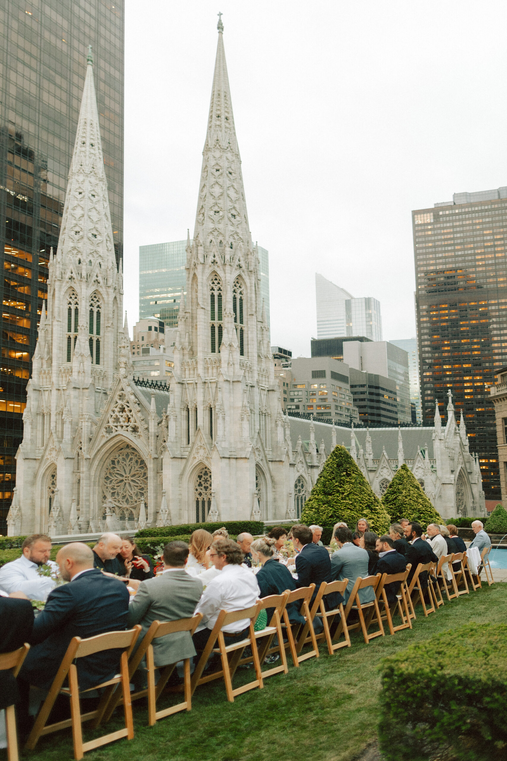 Best NYC wedding venue, the 620 loft and gardens at Rockefeller center